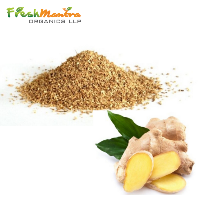 Indian Herb Organic Ginger Zingiber Officinale Tea Bag Cut TBC 4-8 MM cut and Sifted for cough and cold Bulk supply (TBC3)