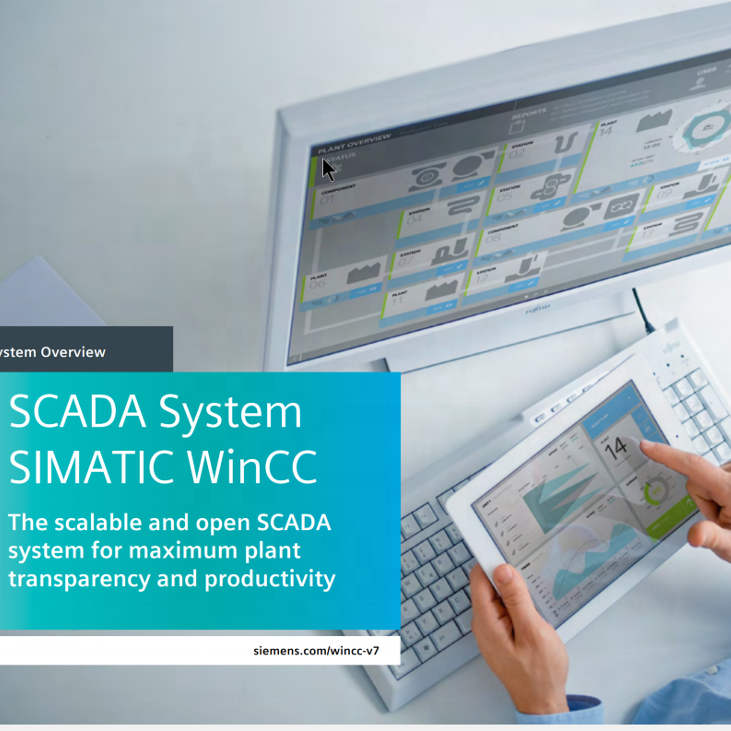 Программное обеспечение WINCC siмати-c WINCC 7,5-SCADA