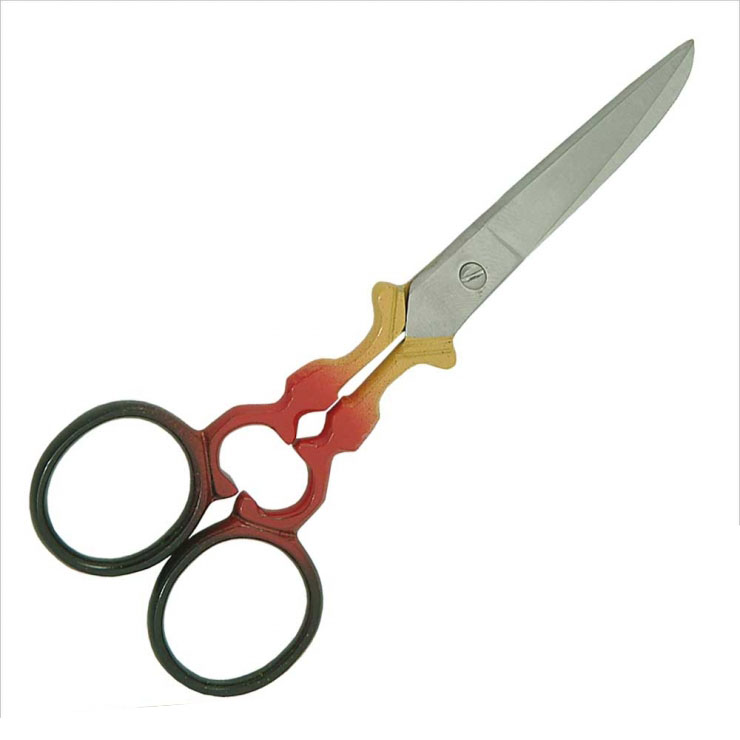 Fancy Embroidery Scissors Craft Vintage Antique Scissors