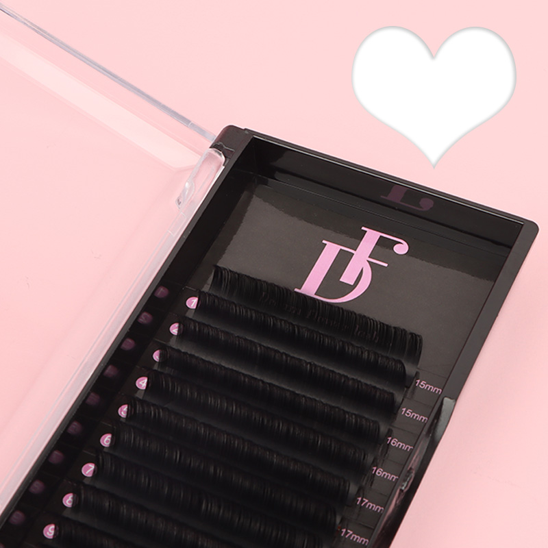 Volume Lashes 5-25mm Length 0.03mm Soft black Natural Eyelash Extensions
