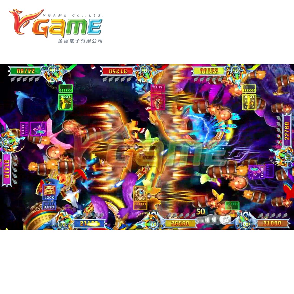Программное обеспечение для игры в казино VGAME Pcb для развлечений