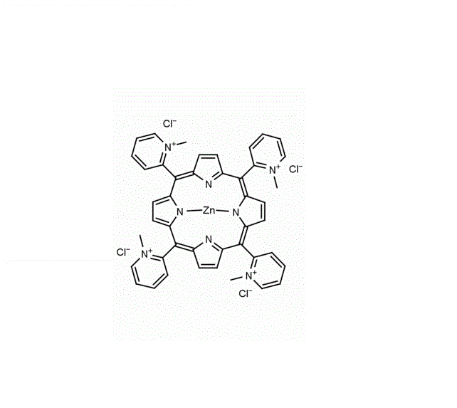 5,10,15,20-Tetrakis(N-methyl-3-пиридил)-порфирина-трансформаторного двигателя Mn-Zn(II) четыреххлористого