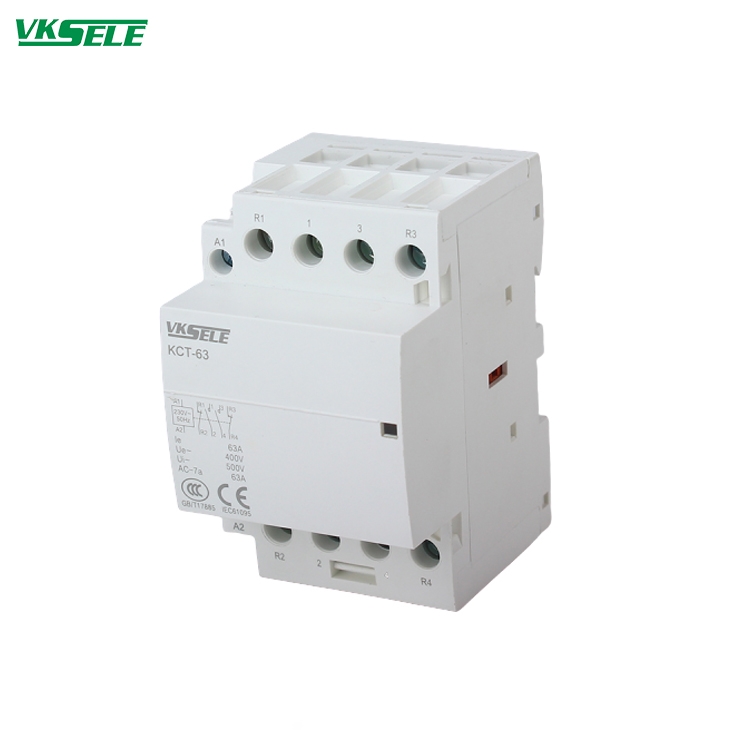 Китай supplie KCT-63 VCT-63 контактор 4 полюса 63A 12V 24V 48V 110V 220V переменного магнитного с контактор