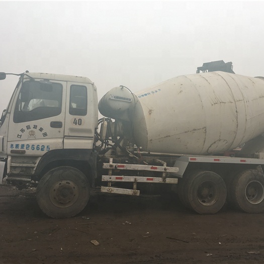 Low price Used good quality ISUZU 9M3 concrete mixer truck for sale with high quality