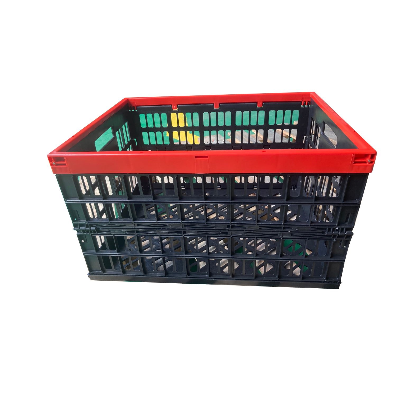 Hot selling 2021Modern Plastic Foldable Transport Crates Folding Storage Crate for Vegetable, Fruit, Document Picnic Storage Box