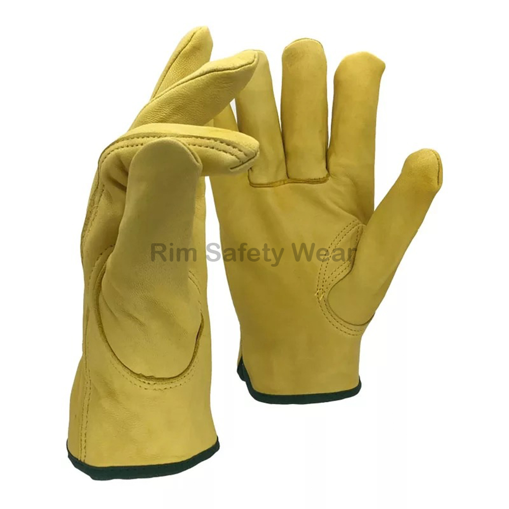 Custom made high quality pattern winter men's Driving gloves