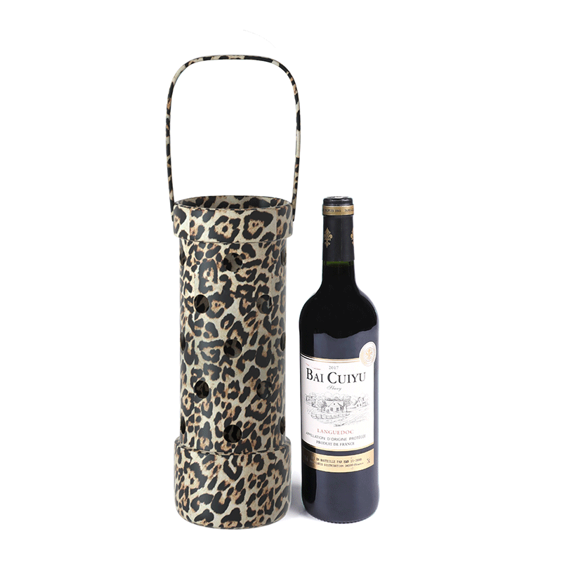 Recycled Eva Hole silicone Wine Bottle beer Wine Bag Tote Basket Carriers Hold Carrier Wrap Holder Carrier Sleeves Cup Bag