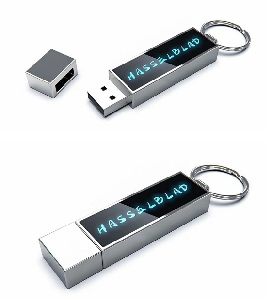 Флешка для бизнеса 8 ГБ OEM Пользовательская светодиодная подсветка Логотип USB-накопитель