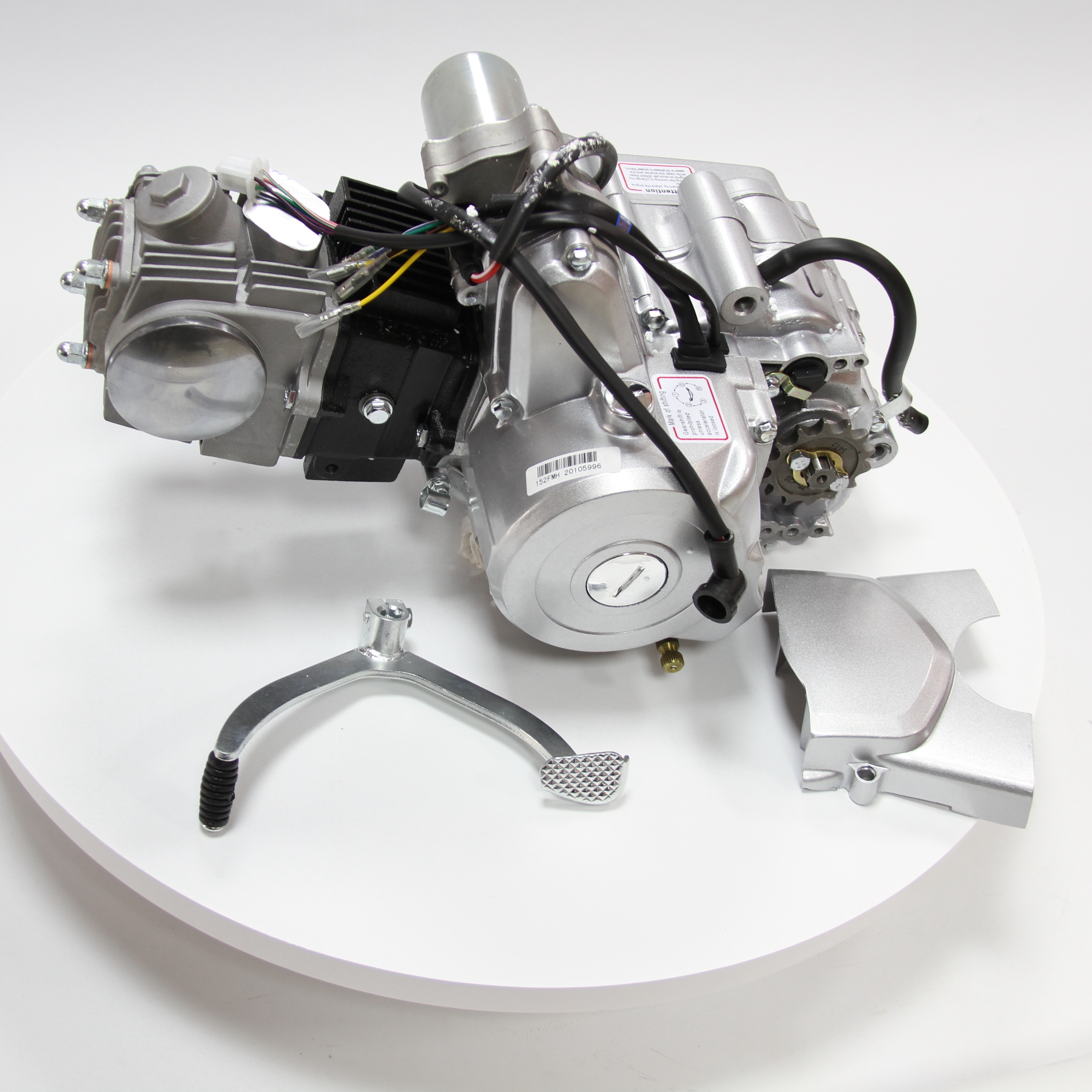 Двигатель ATV 110CC, полуавтоматический, 3 передних шестерни и 1 задняя шестерня
