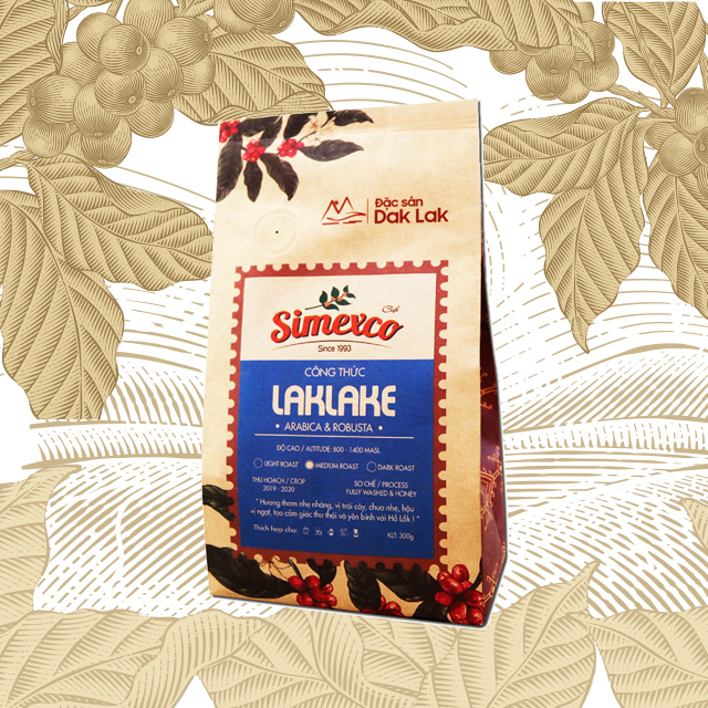 Laklake Roasted and Ground coffee coffee grounds