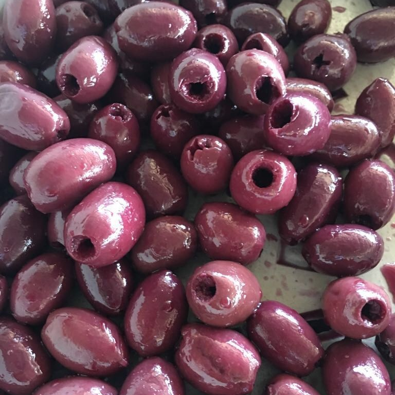 Натуральные Черные Оливки без косточек