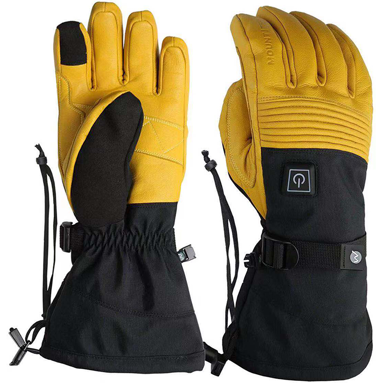 Winter 2200mAh Batteries Electric Heated Gloves Ski Waterproof 4 Heated Performance Glove