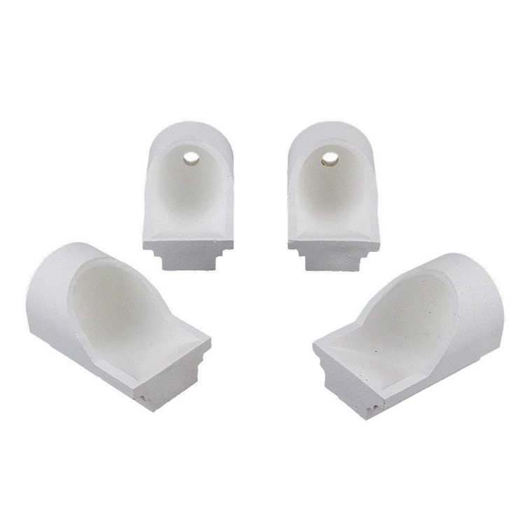 Full Medical Dental Quartz Crucible Ceramic crucible for Centrifugal casting machine Dental Lab