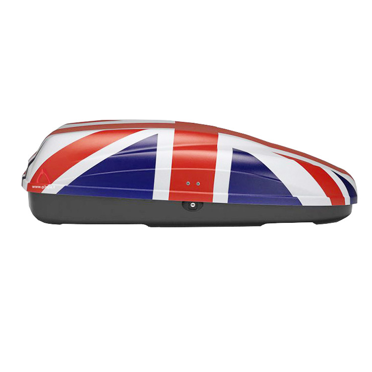 G3 UK Decorated 240L Small Roof Cargo Box Auto Car Roof Travel Box