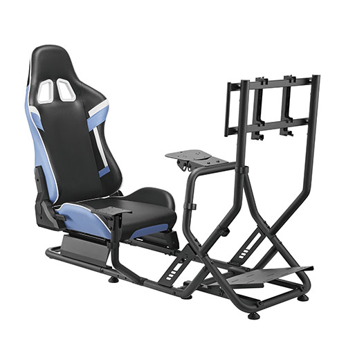 Автомобиль F1, игровой гоночный симулятор кабины, сим-колесо, подставка, гоночный автомобиль, симулятор вождения с креплением переключения передач, одиночное крепление монитора