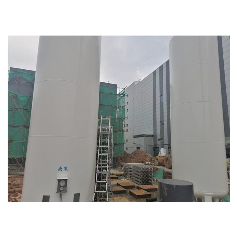 Global Reputation 5m3 Cryogenic Liquid Oxygen Transport Tank Liquid Nitrogen Cylinder Dewar Tank ISO Tank Liquid Oxygen