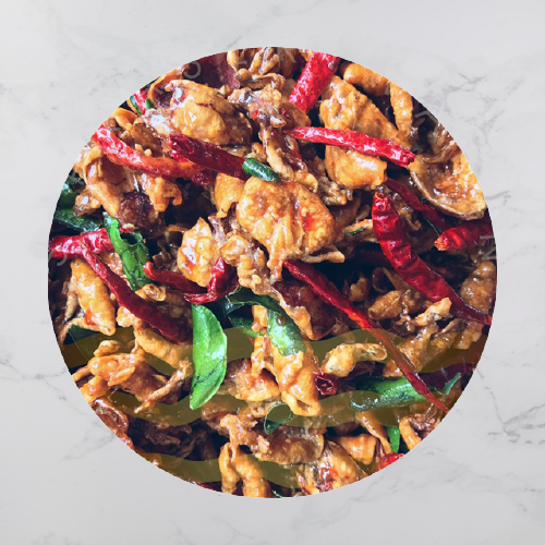 Высококачественный трехвкусный глубокий жареный кальмар из Таиланда