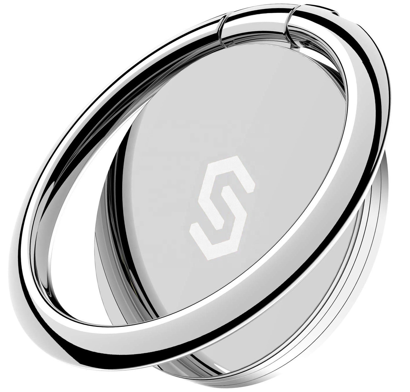Кольцо-держатель Syncwire для мобильного телефона, 1 упаковка, серебристый