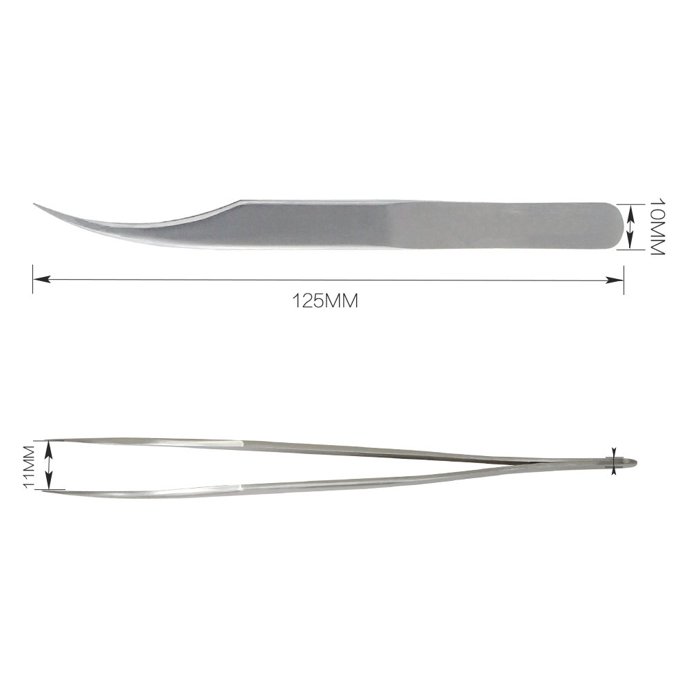 VETUS TS15 Curved Precision Fine Tweezers