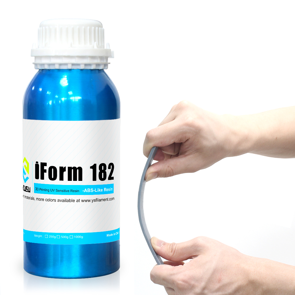 Factory supplier low shrinkage 405nm LCD 3d printer resin Yousu iForm182 abs like for Most Printer