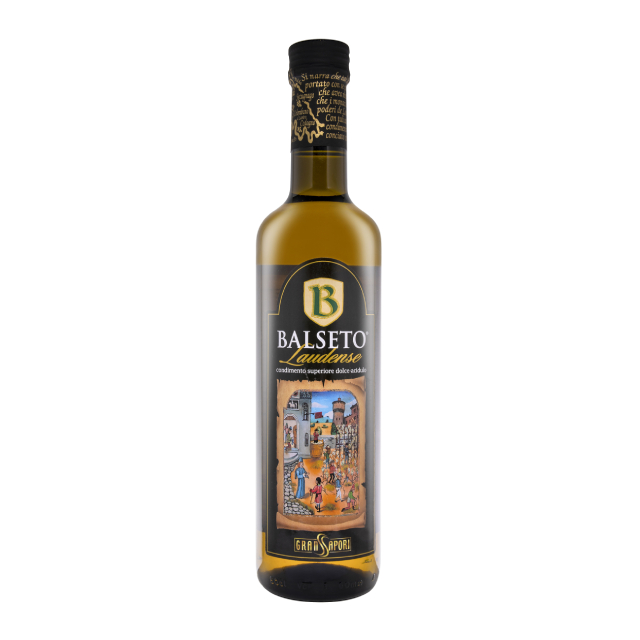 Sweet-sour condiment bottle 500ml Balseto Laudense vinegar