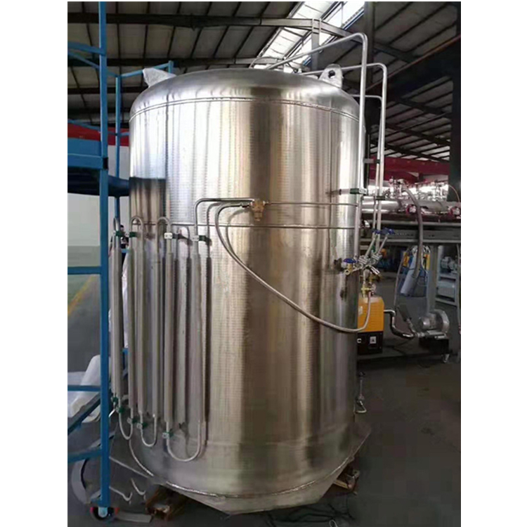 5m3 8bar Cryogenic Microbulk Tanks Medical Oxygen Liquid Tank Liquid Oxygen Storage Tank & Vaporizer For Oxygen Generator
