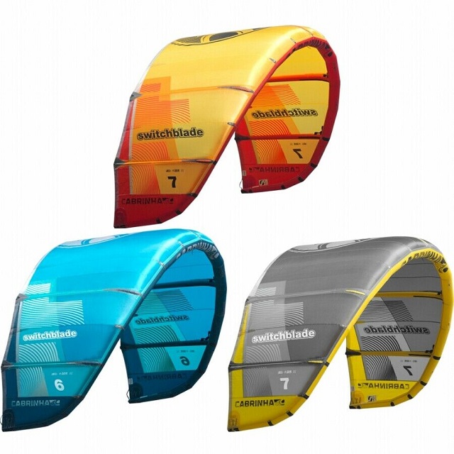 NEW 2021 Cabrinha SWitchblade 12m blue kite for kiteboarding & kitesurfing