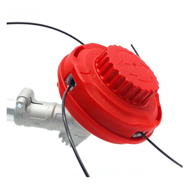 Efficient Dogreen Four Strings String Trimmer Head with Bump Feed Screw One Type Weed Eater Head Lawn Mower Brush Cutter