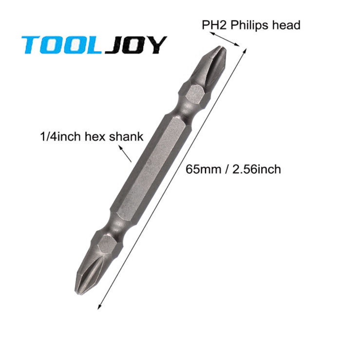 Двухсторонняя отвертка phillip S2 65 мм * PH2 по заводской цене