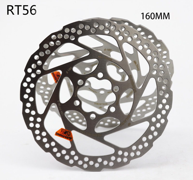 Hot sale RT56 160mm 6 Bolt Brake Disc Mountain Bike Bicycle Rotor Sm-RT56 M6000 Mtb Bike Brake Disc