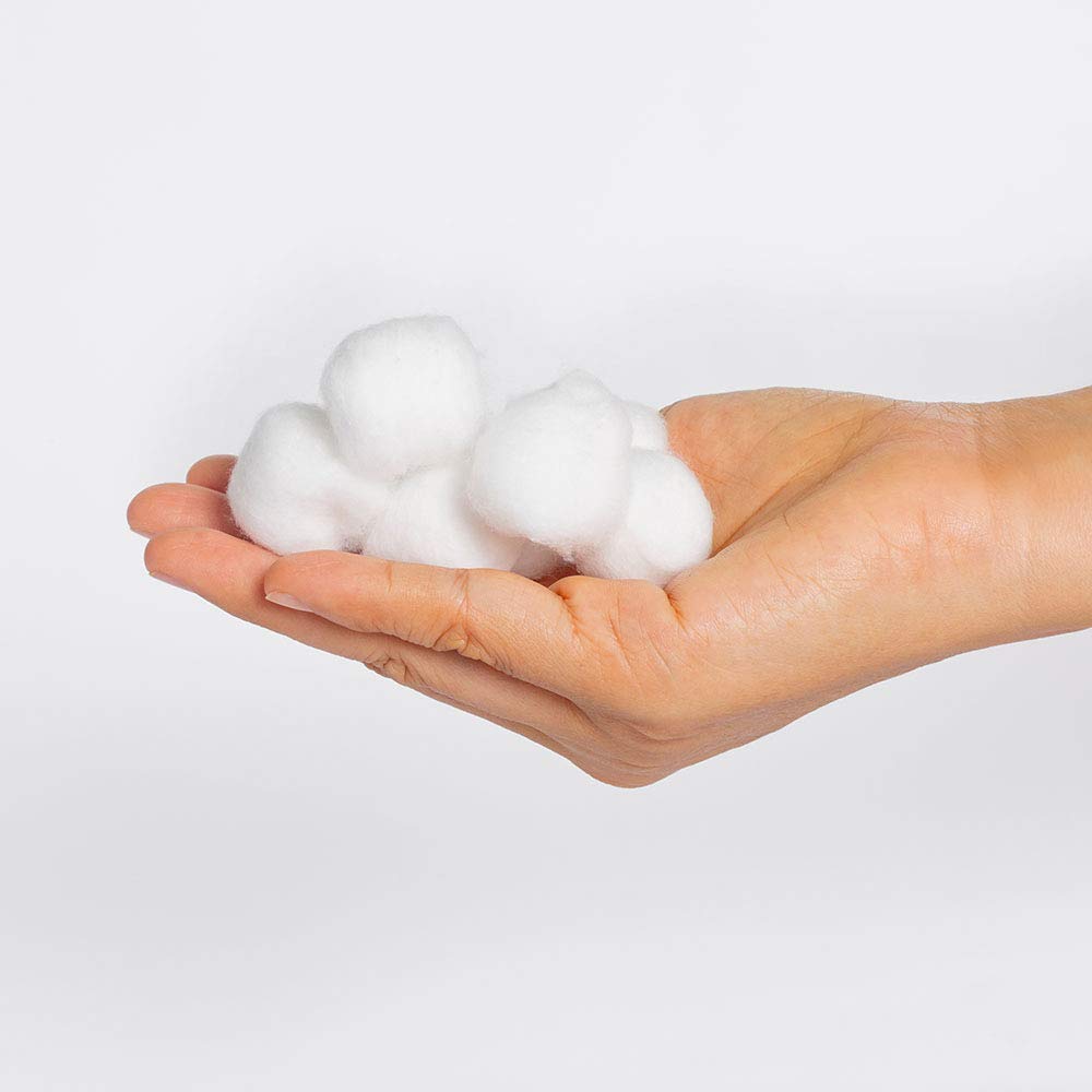 100% Biodegradable Jumbo Absorbent Jumbo Cotton Ball Comfortable White Disposable Medical Surgical Cotton Ball