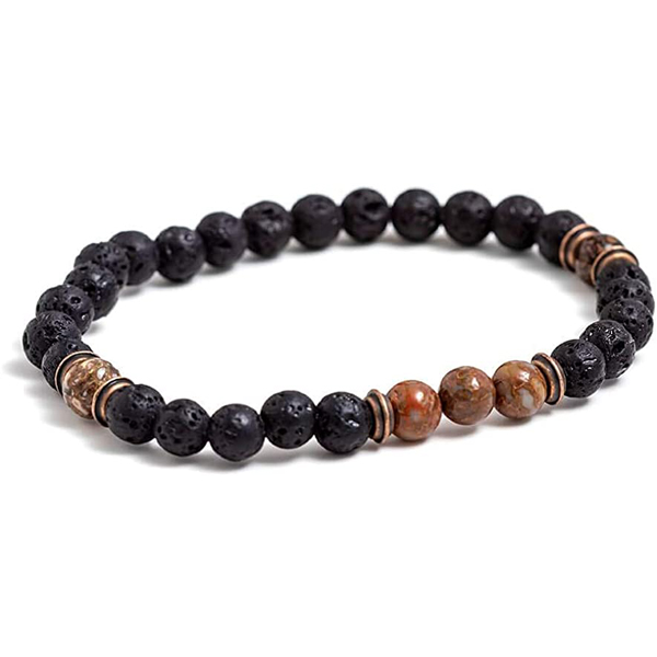 Men's Bone Skull Multi color Coral Bracelet Manufacture In India