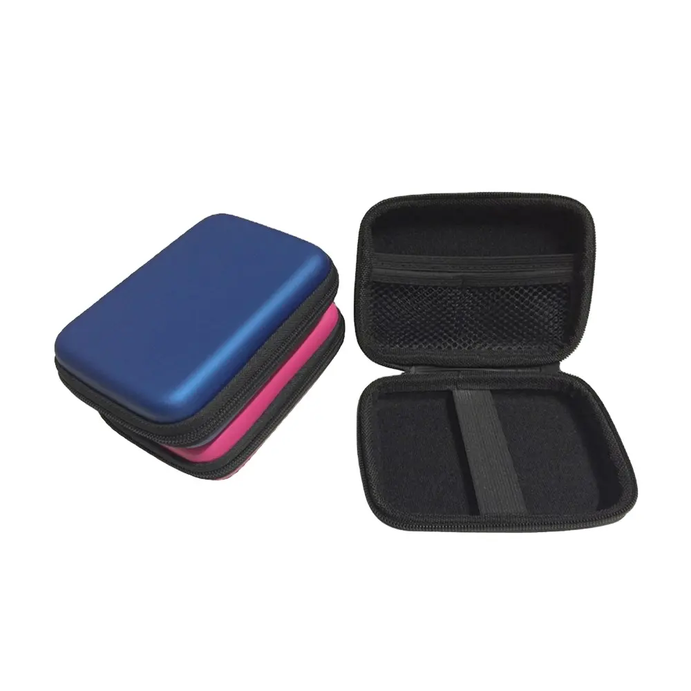 Factory Supply cheap colored color zipper eva blank carrying case for tools