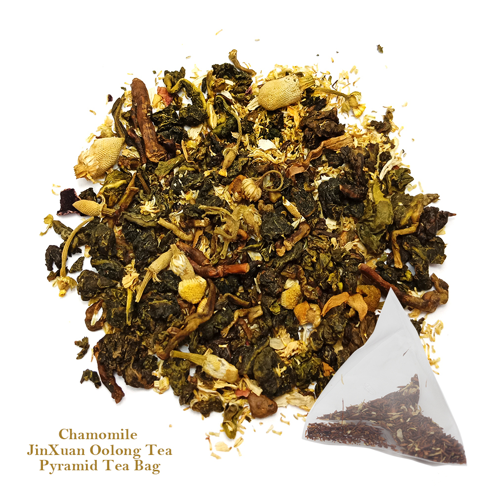 Пирамидный чайный пакетик из ромашки JinXuan Oolong Tea