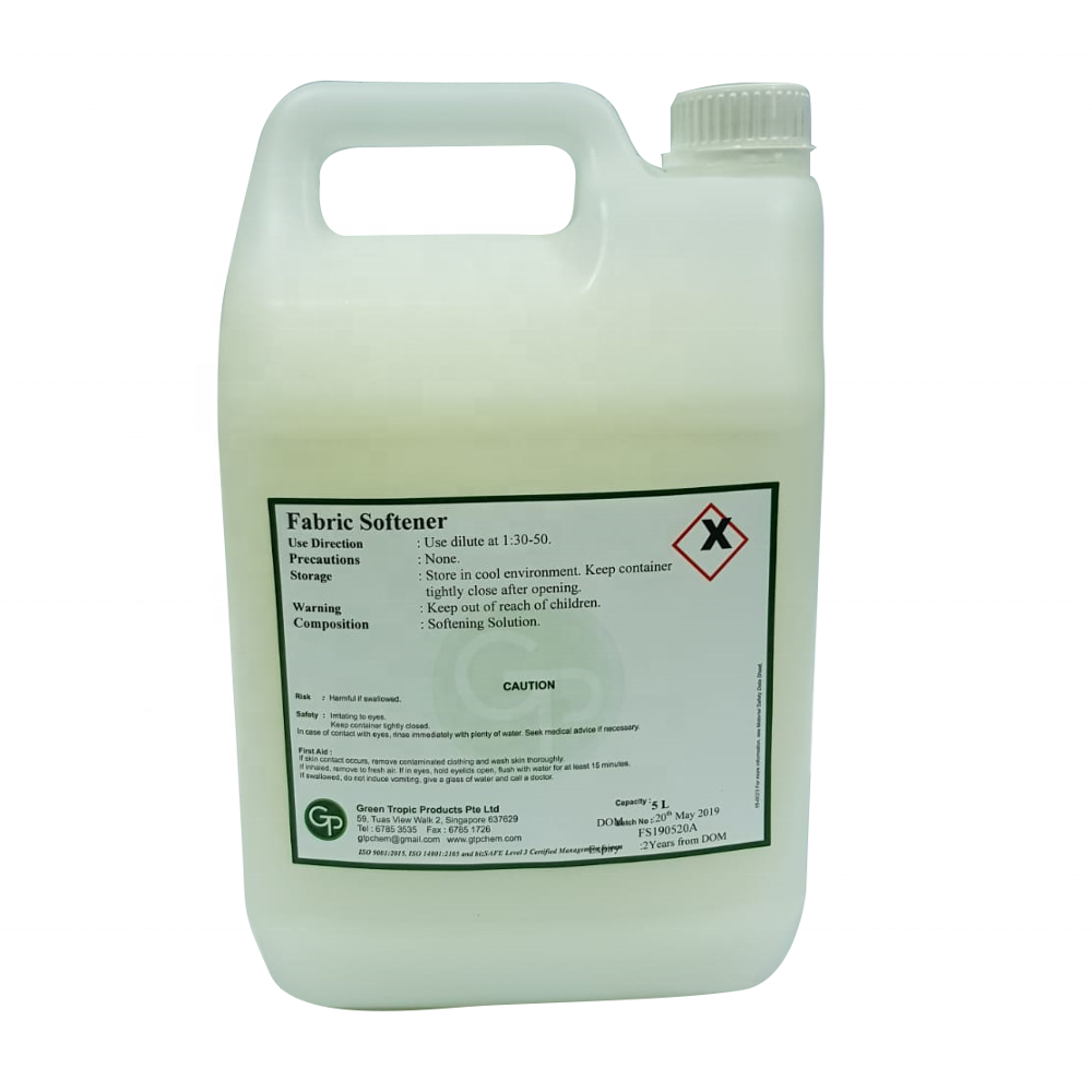 Good Quality Fabric Softener With Pleasant Smell Made In Singapore