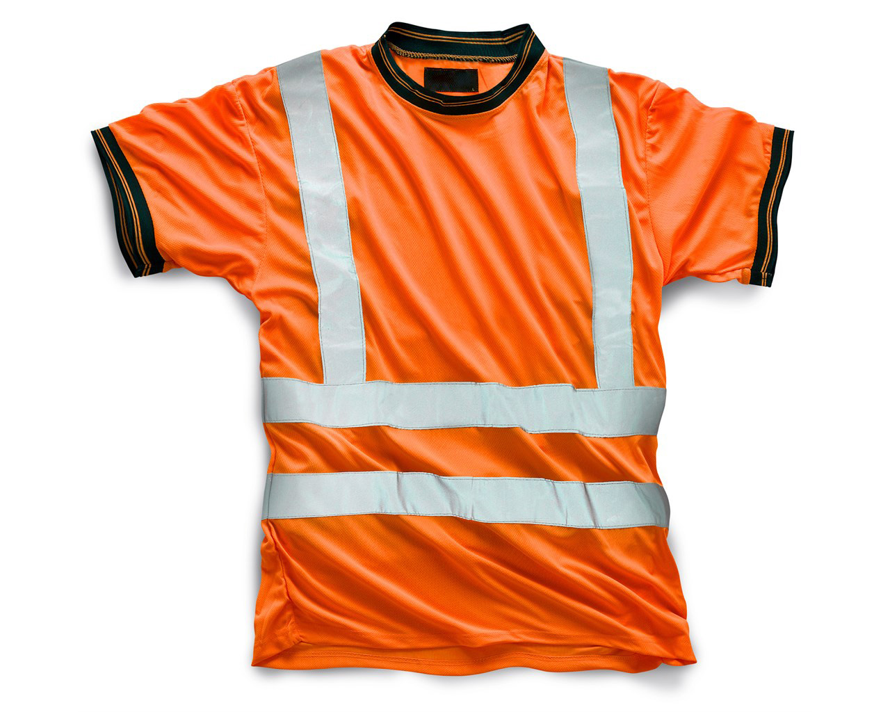 ansi hi vis reflective safety t shirt for man airport traffic roadway security safety shirts with short sleeves guard work wear