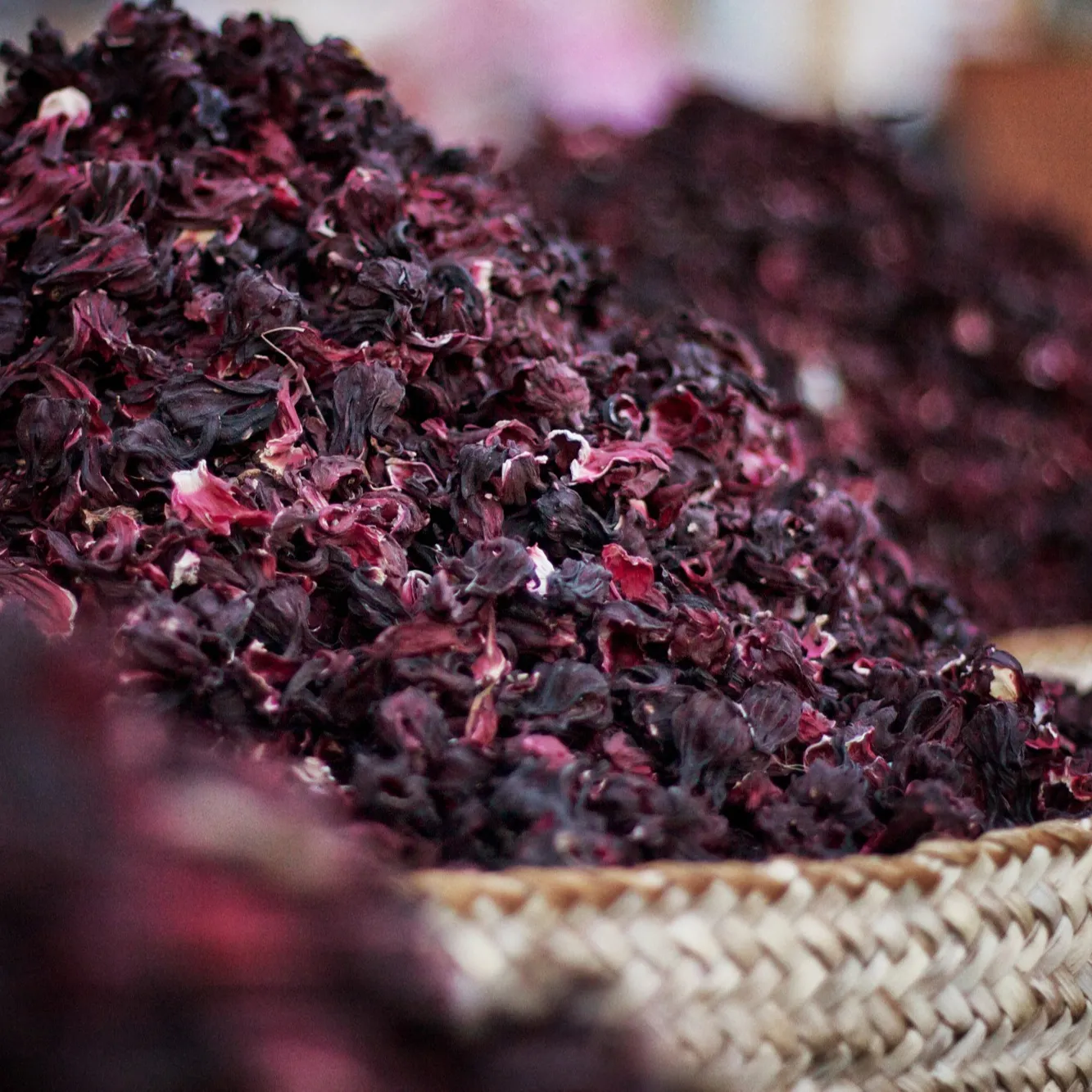 Dried Hibiscus Flower used for making herbal teas, and refreshing drink Mr. THOMAS +84961478592