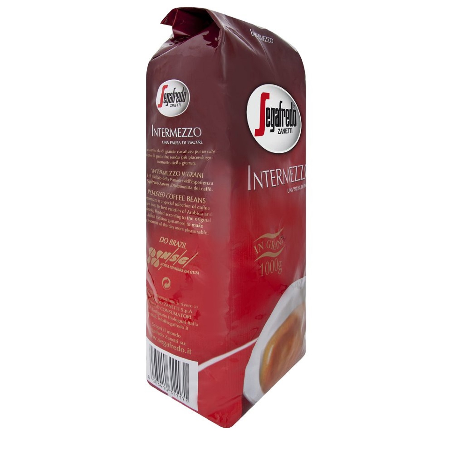 Segafredo Intermezzo Beans 8X 1 кг