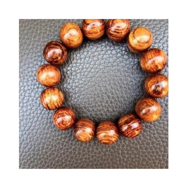 Wholesale custom various specifications lacquered round wooden beads/ lotus spacer loose bead for making bracelets