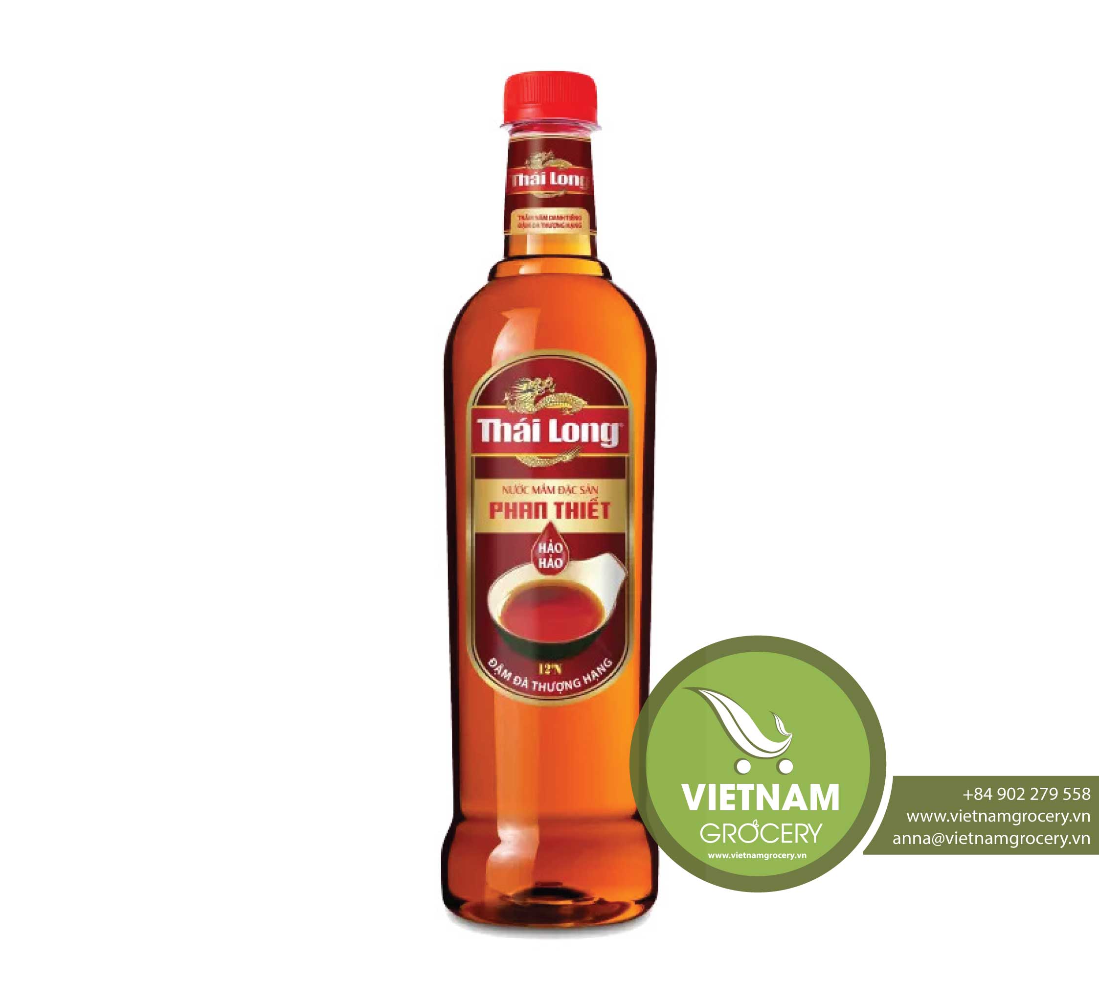 Thai Long Hao Hao Fish Sauce 12N 500ml