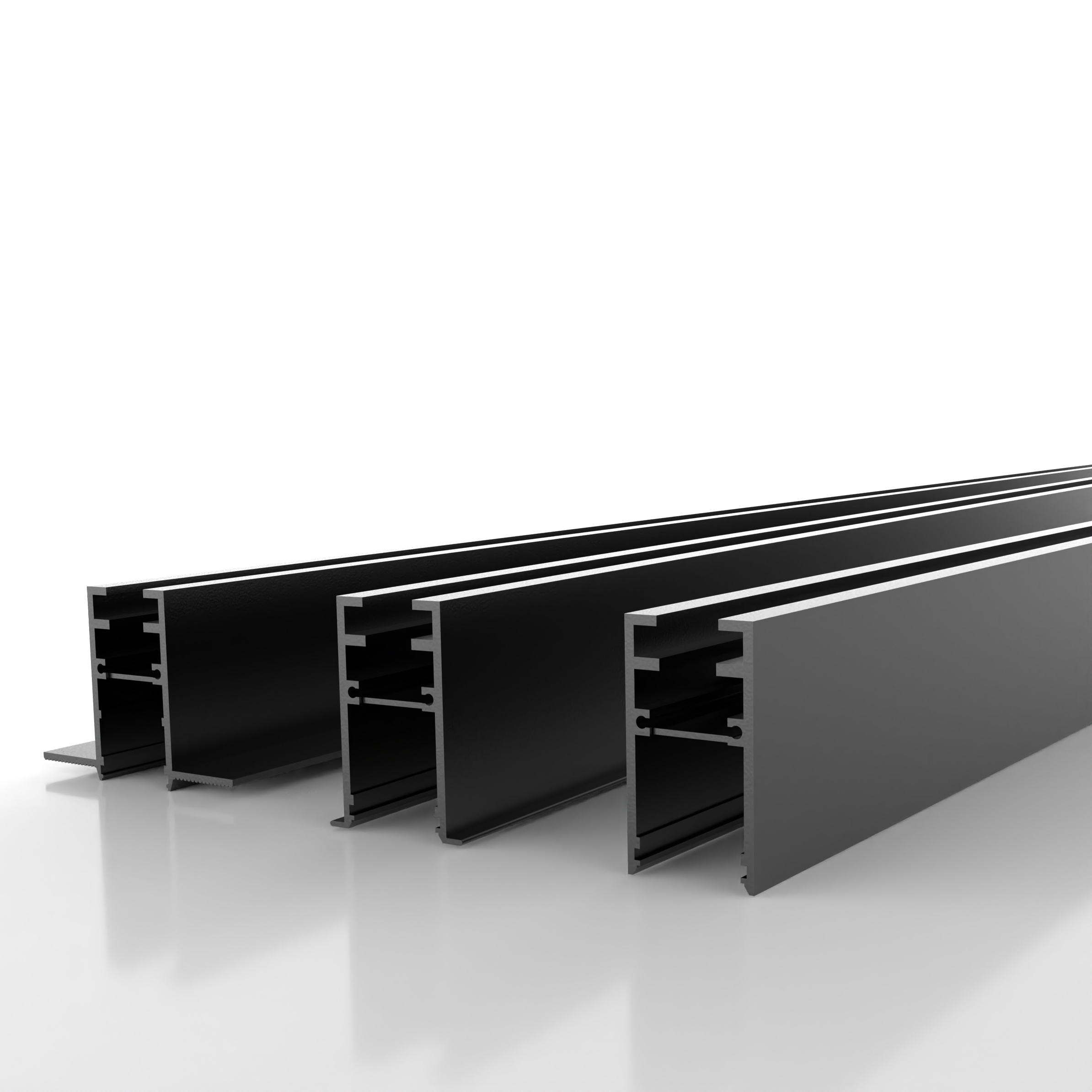 Suspension 0.5M 1M 2M 3M Magnetic Track For Magnetic Light