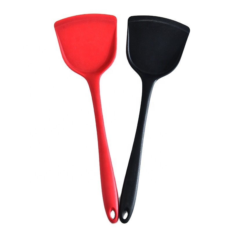 Factory Direct Sales Wholesale silicone spatula heat-resistant flat spatula set Kitchen spatula