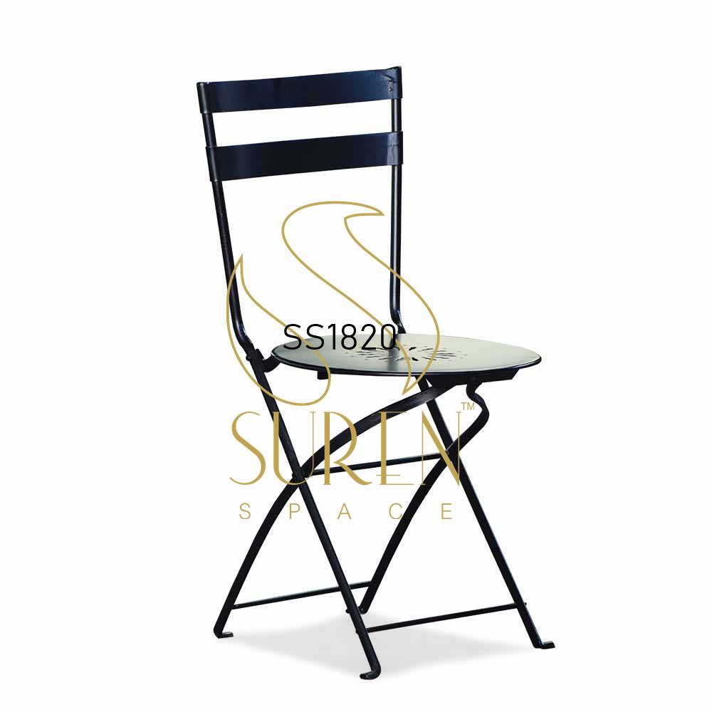 Folding Metal Chairs for Garden Balcony & Outdoor Outdoor Designer Modern Bent Metal Chair For Garden Balcony