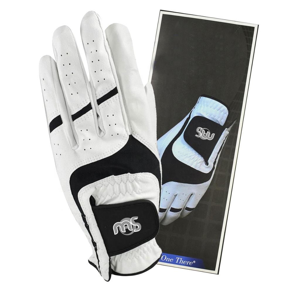 All Weather Men Golf Gloves Full Cabretta Leather Stable Grip