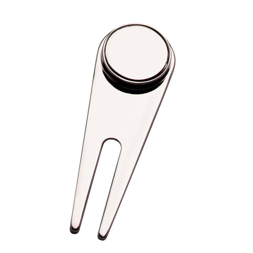 wholesale enamel ball marker blank stainless steel golf divot repair tool