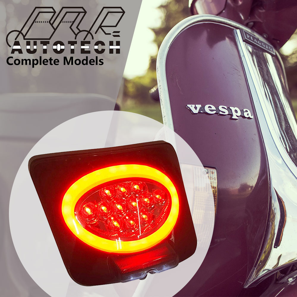 Задний светодиодный задний фонарь в сборе для мотоцикла VESPA GTS