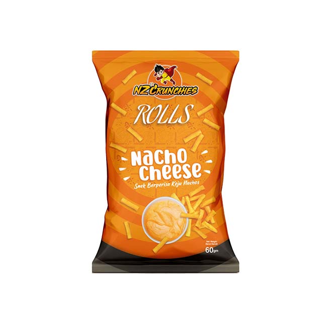 Высокое качество, Лидер продаж, заводская цена, Halal Foods NZC Rolls Nacho Cheese, уникальное хрустящее, всегда вкусное