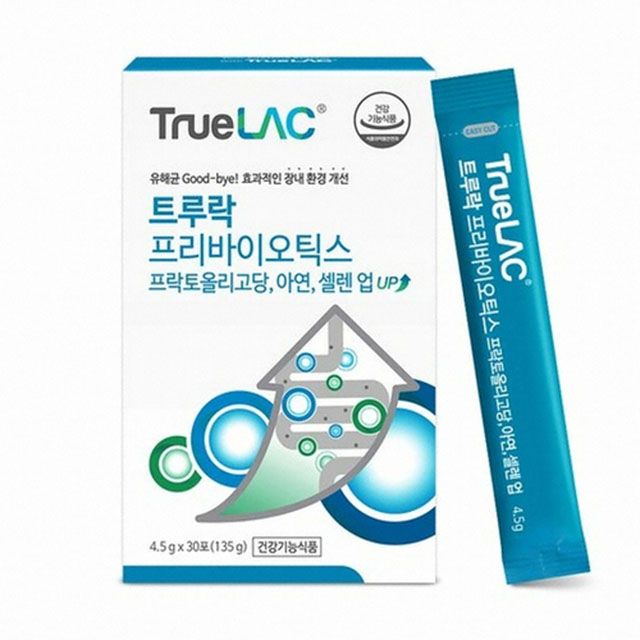 Пребиотики HURUM TRUELAC ежедневные пробиотики с фрукто-олигосахаридом, сделанные в Корее, хорошо для отилтд Bowel
