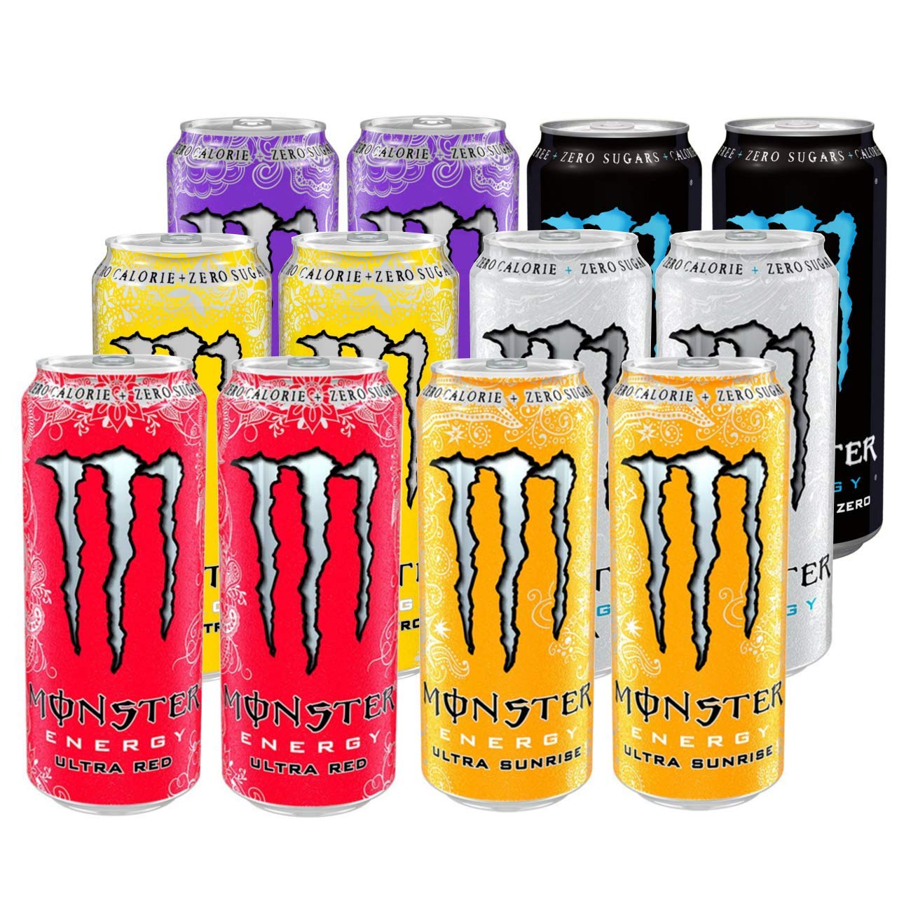Доступен энергетический напиток MONSTER-все вкусы