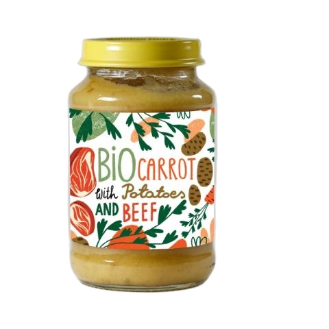 Органические моркови картофеля говядина